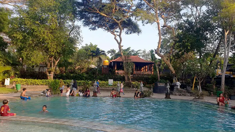 Banyuwedang Hot Spring Pool Bali