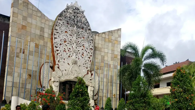 The Bali Bomb Memorial on Jalan Legian